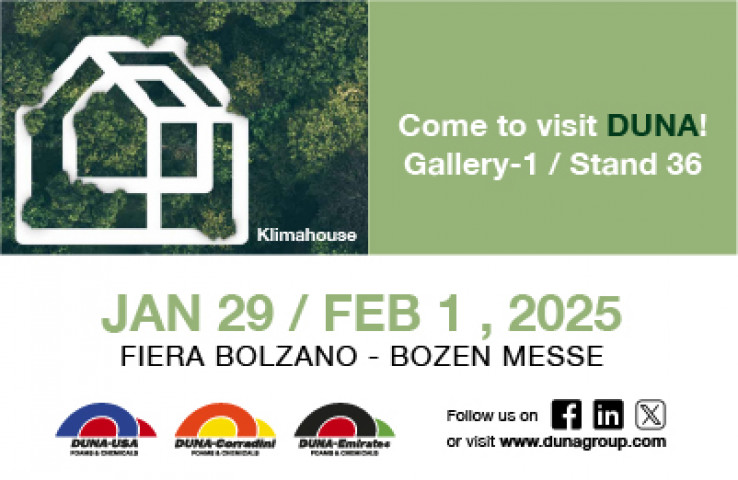 DUNA al KLIMAHOUSE 2025 di Bolzano DUNA al KLIMAHOUSE 2025 di Bolzano