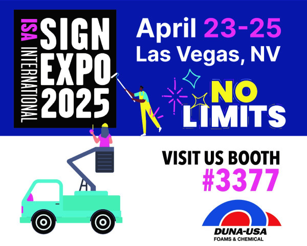 Visita DUNA-USA a Sign Expo 2025! Visita DUNA-USA a Sign Expo 2025!