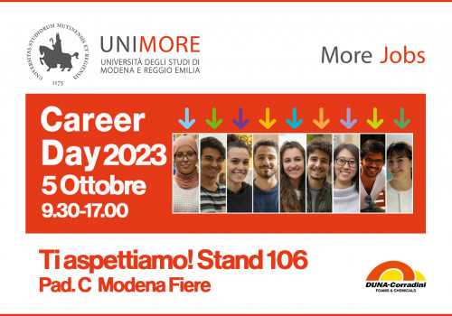 27.09.2023 - CAREER DAY UNIMORE 2023: DUNA MEETS NEW TALENTS!