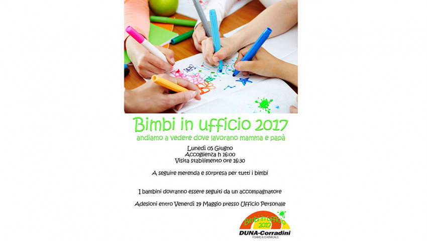 BIMBI IN UFFICIO