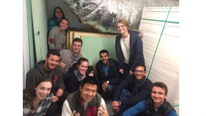 Cornell Students Build Autonomous Sailboat for Oceanic Data Collection 