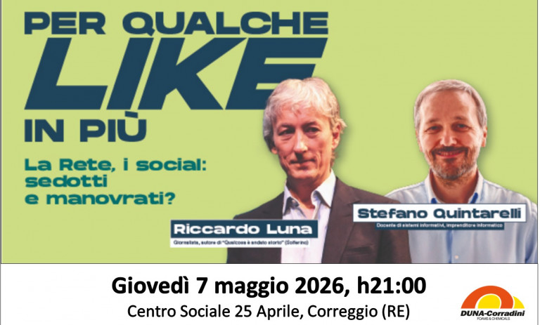 DUNA 4 “PER QUALCHE LIKE IN PIÙ” CON R. LUNA E S. QUINTARELLI