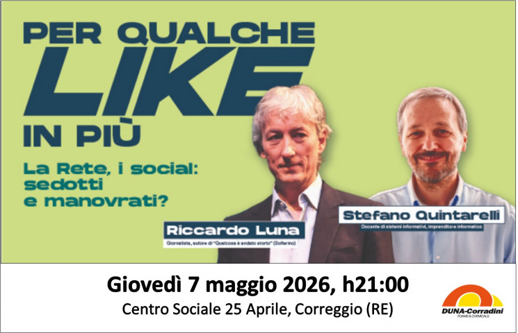 DUNA 4 “PER QUALCHE LIKE IN PIÙ” CON R. LUNA E S. QUINTARELLI