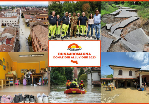 04.12.2023 - DUNA 4 ROMAGNA: RAISED FUNDS DONATED TO 3 RECONSTRUCTION PROJECTS