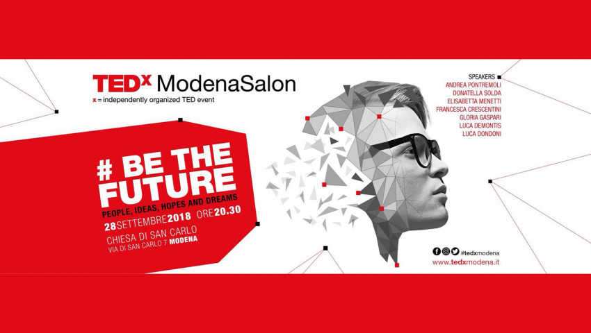 DUNA - 4. TEDxModena Salon, am 28.9.2018 in Modena