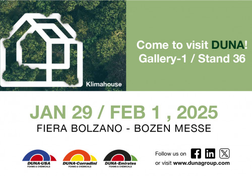 14.01.2025 - DUNA al KLIMAHOUSE 2025 di Bolzano
