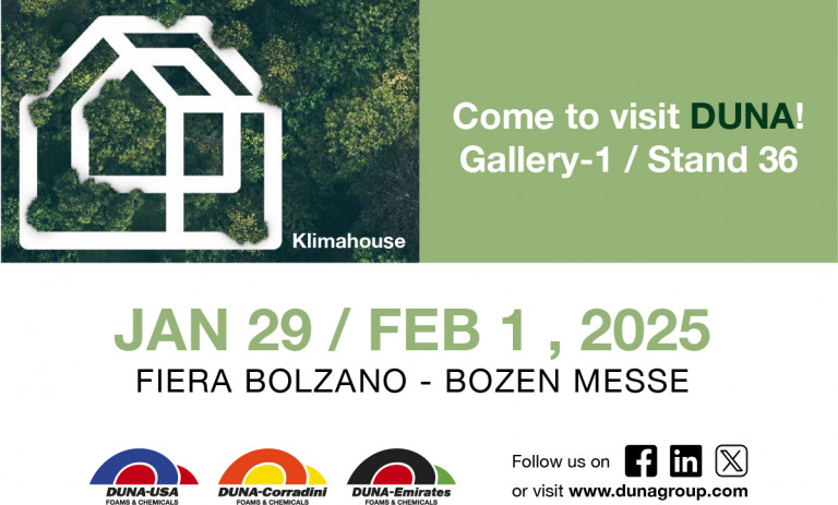 DUNA al KLIMAHOUSE 2025 di Bolzano