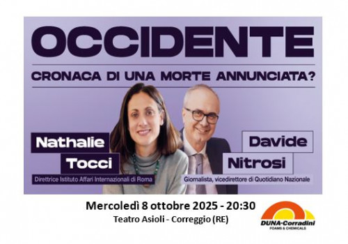 30.09.2025 - DUNA PER “OCCIDENTE” CON NATHALIE TOCCI E DAVIDE NITROSI
