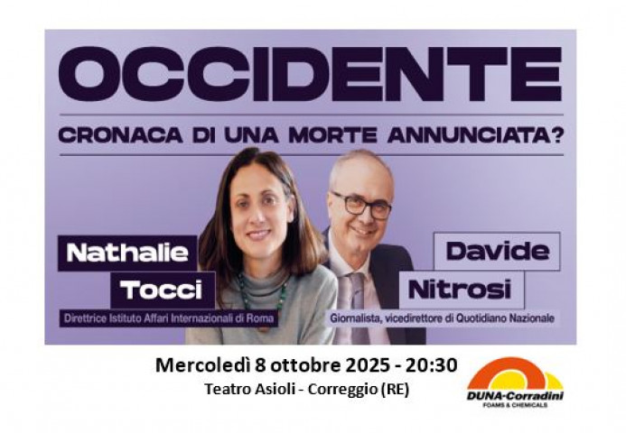 DUNA FOR “OCCIDENTE” WITH NATHALIE TOCCI AND DAVIDE NITROSI