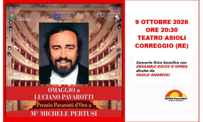 DUNA PER PAVAROTTI D’ORO 2026