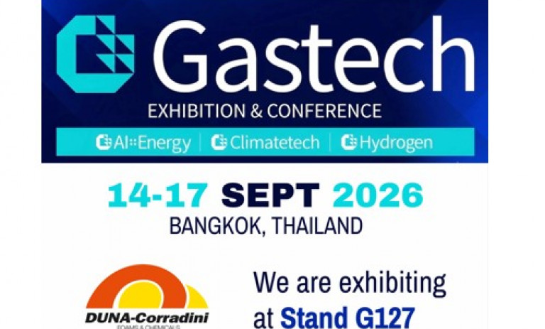 DUNA a Bangkok per GASTECH 2026