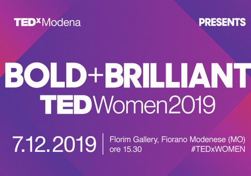 26.11.2019 - EXTRAORDINARY WOMEN at TEDxModenaWomen