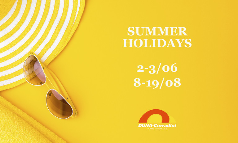 SUMMER CLOSURE: WELL DESERVED HOLIDAYS FOR THE DUNA TEAM TOO!