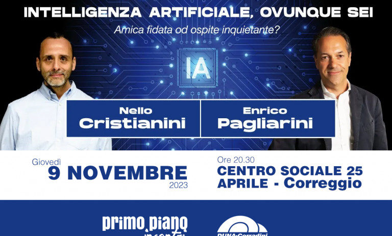 THE DUNA GROUP ALONGSIDE PRIMO PIANO: "ARTIFICIAL INTELLIGENCE, WHEREVER YOU ARE"