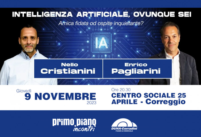 THE DUNA GROUP ALONGSIDE PRIMO PIANO: "ARTIFICIAL INTELLIGENCE, WHEREVER YOU ARE"