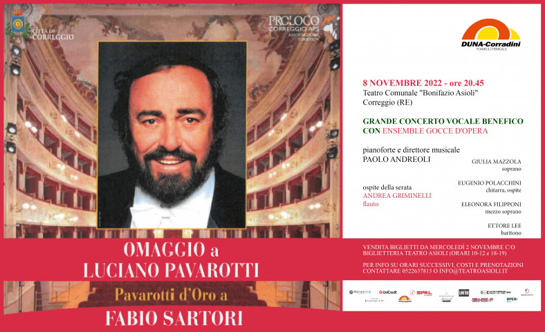THE DUNA GROUP AND THE BEL CANTO: PAVAROTTI D'ORO IS BACK