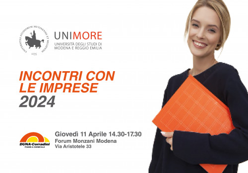 03.04.2024 - THE DUNA GROUP AT "INCONTRI CON LE IMPRESE" UNIMORE 2024