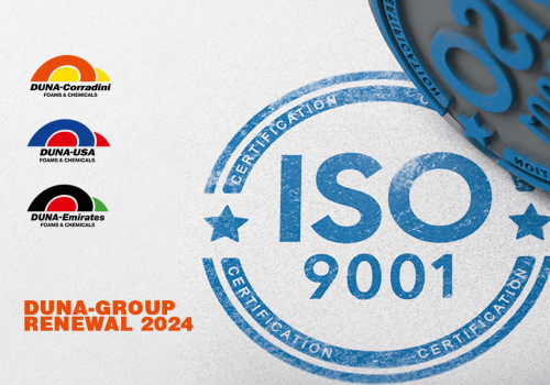 14.05.2024 - THE DUNA GROUP RECONFIRMS THE ISO 9001 CERTIFICATION FOR ALL SUBSIDIARIES
