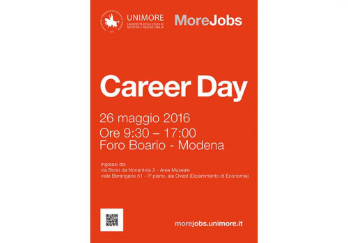 16.05.2016 - UNIMORE CAREER DAY